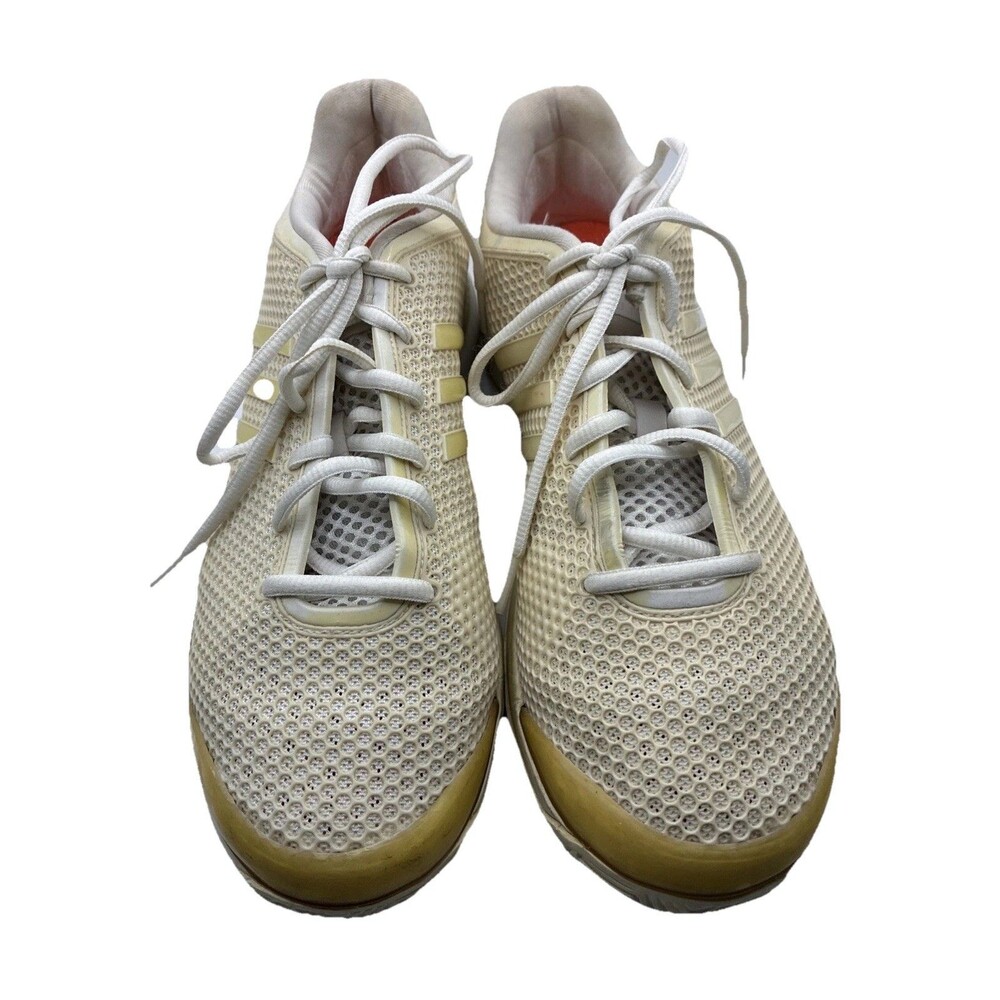 Adidas Stella McCartney Women's Barricade Tennis Shoes Cream Size 9